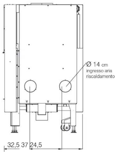 EDILKAMIN WINDO2 75 - WIND02 75 dimensioni in cm - 4