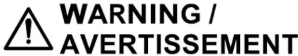 THERMADOR T48IT100NP - State of California Proposition 65 Warnings - 1