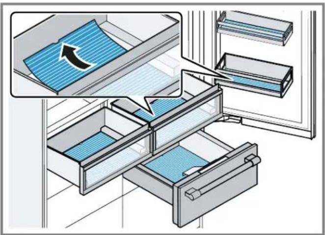 THERMADOR T48IT100NP - Tapis antidérapant - 1