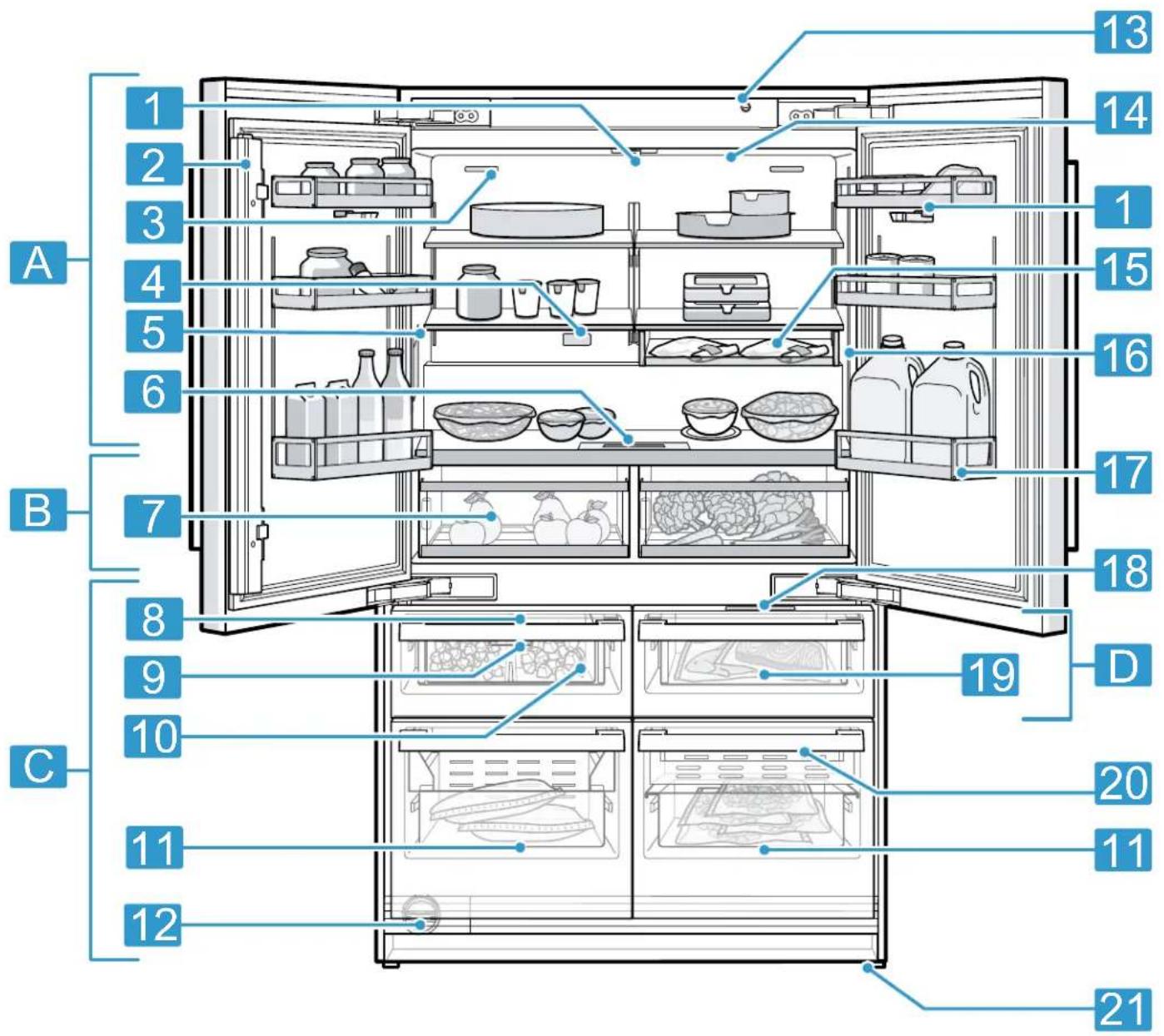 THERMADOR T48IT100NP - Aparato - 1