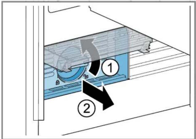 THERMADOR T48IT100NP - Changer le filtre à eau ou le remplacer par un capuchon bypass - 2