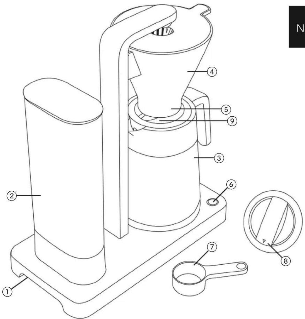 WILFA Performance Thermo CM9BT125 - PRODUKTOVERSIKT - 1