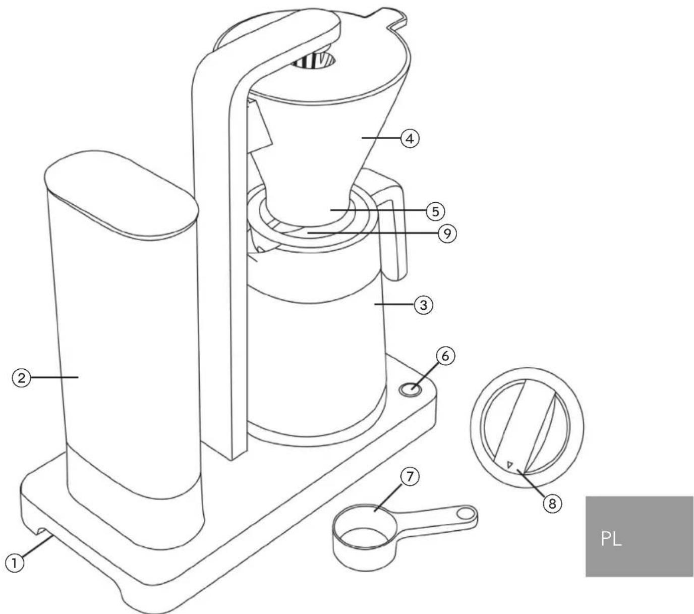 WILFA Performance Thermo CM9BT125 - OPIS OGÓLNY PRODUKTU - 1
