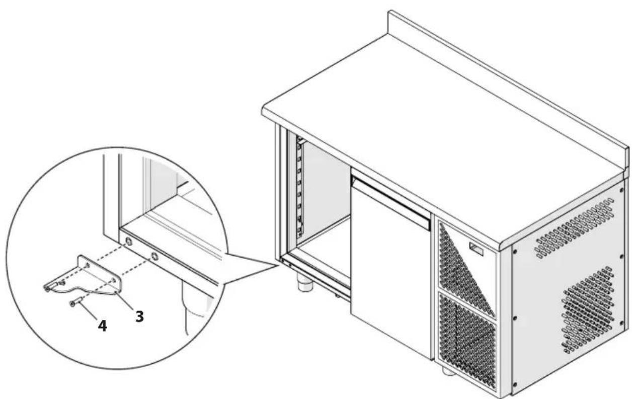 MBM T73TNA - Replacing a door with a drawer unit - 7