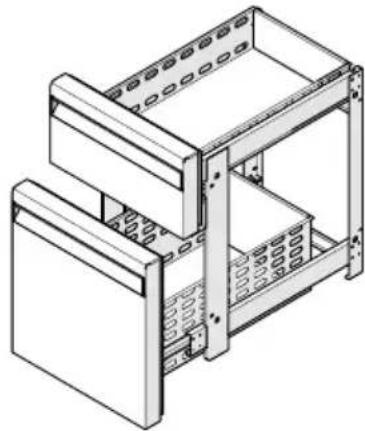 MBM T72BTAR - Replacing a door with a drawer unit - 3
