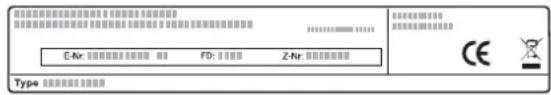 NEFF NL9GR31Y1 - Erzeugnisnummer (E-Nr.) und Fertigungsnummer (FD) - 1