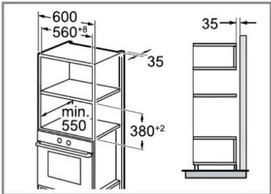 NEFF NL9GR31Y1 - Installation dans un meuble haut - 1