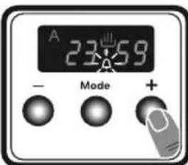 TAURUS HM750BKD - Audible warning time adjustment - 2