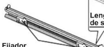 TAURUS HM750BKD - Guias telescópicas - 1