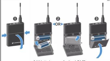 SENNHEISER EWD ME3 - 6
