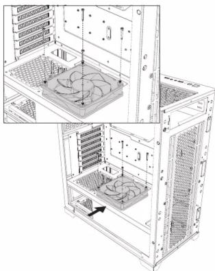 ANTEC DP502 FLUX - POWER SUPPLY INSTALLATION - 8