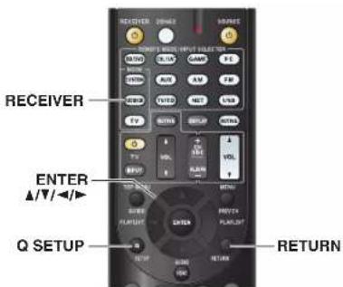 ONKYO HTS7500 - Utilisation de l'installation rapide - 1