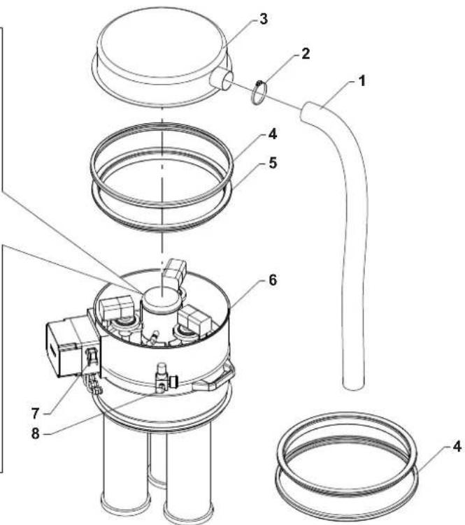 NILFISK 3907W - Recommended spare parts - 13