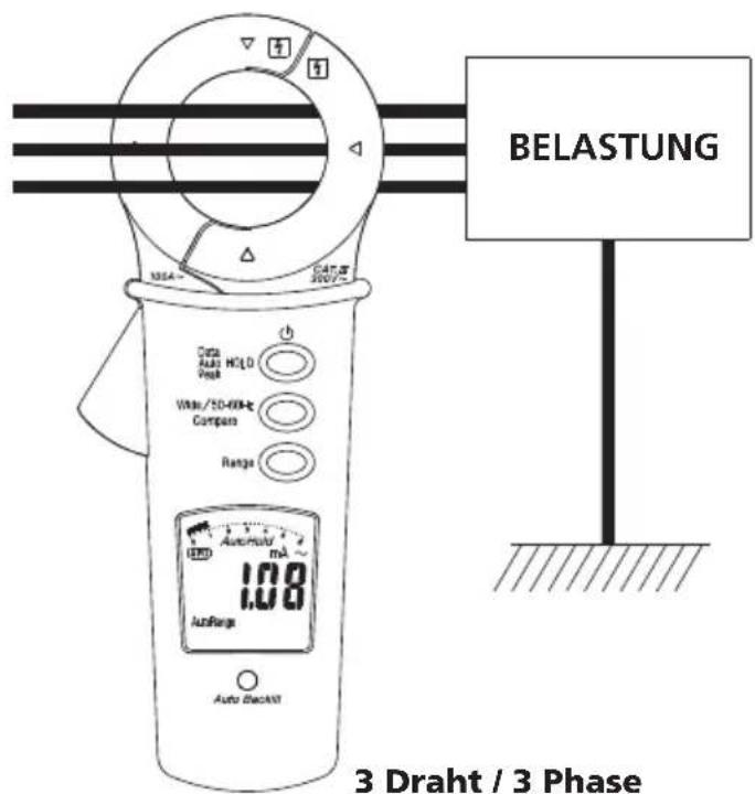 Megger DCM305E - Messung des Ableitstroms - 3