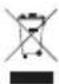 Megger DCM305E - Symbols as marked on the instrument and instruction card - 9