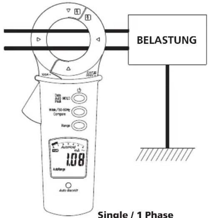 Megger DCM305E - Messung des Ableitstroms - 2