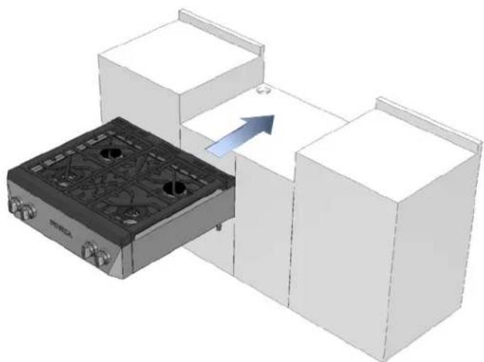 Forza FRT304GN - Desembalaje de el rangetop - 4