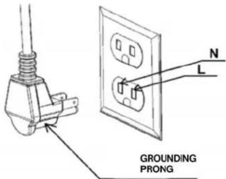 Forza FRT304GN - Plug Power Supply Cord - 1