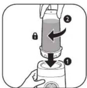 PHILIPS HR3030 - Stiklines naudojimas - 4