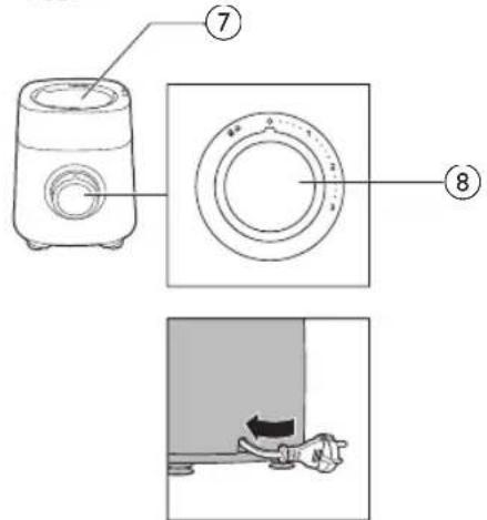 PHILIPS HR3030 - Bendrasis aprasymas - 5