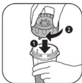 PHILIPS HR3030 - Using the tumbler - 3
