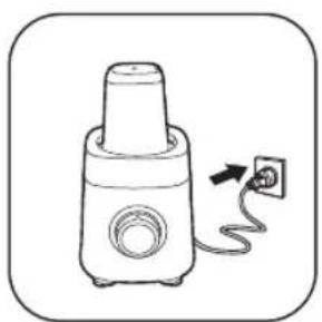 PHILIPS HR3030 - Bruke hakkeren - 5