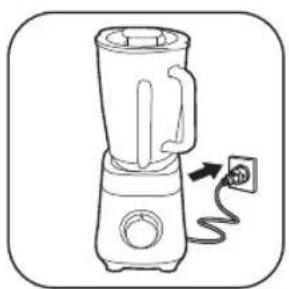 PHILIPS HR3030 - Utilizzo del bicchiere - 5