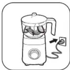 PHILIPS HR3030 - Utilisation du hachoir - 6