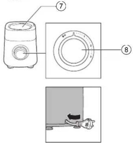 PHILIPS HR3030 - 06ee onncanne - 5