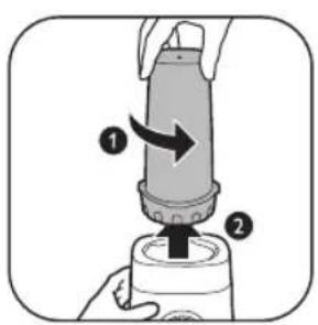 PHILIPS HR3030 - Using the tumbler - 9