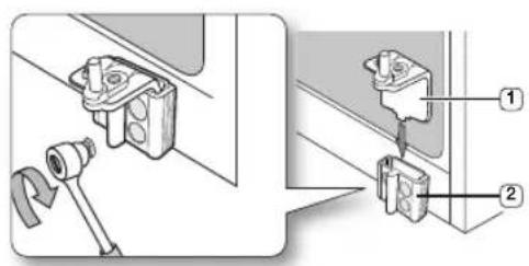 SAMSUNG RS21HFLFH - Reattaching the Fridge Door - 1