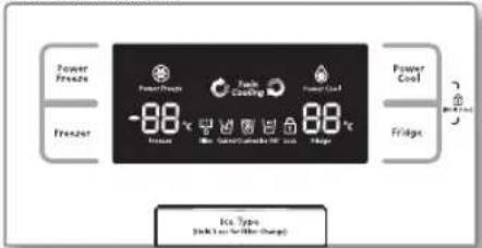 SAMSUNG RS21HFLFH - operating the SAMSUNG side-by-side refrigerator - 1