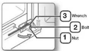 SAMSUNG RS21HFLFH - MAKING MINOR ADJUSTMENTS TO THE DOORS - 2