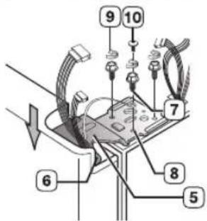 SAMSUNG RS21HFLFH - Reattaching the Fridge Door - 3