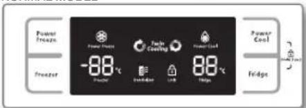 SAMSUNG RS21HFLFH - operating the SAMSUNG side-by-side refrigerator - 2