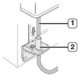 SAMSUNG RS21HFLFH - Reattaching the Freezer Door - 1
