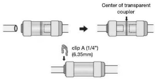 SAMSUNG RS21HFLFH - Reattaching the Water Supply Line - 2
