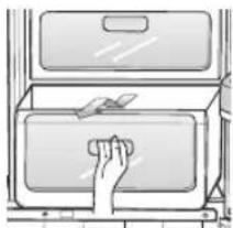 SAMSUNG RS21HFLFH - DEMONTAGE DES ACCESSOIRES DU RÉFRIGERATEUR - 2