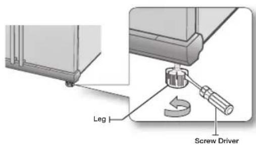 SAMSUNG RS21HFLFH - When the Freezer door is higher than the fridge - 1