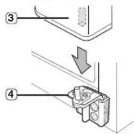 SAMSUNG RS21HFLFH - Reattaching the Fridge Door - 2