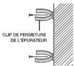 SAMSUNG RS21HFLFH - Fixation du clip de fermeture de l'épurateur - 1