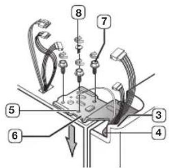 SAMSUNG RS21HFLFH - Reattaching the Freezer Door - 2