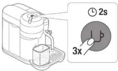 SAGE the Vertuo Creatista SVE850 - EERSTE GEBRUIK / SPOELCYCLUS - 2