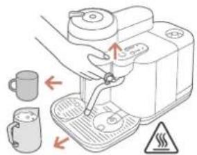 SAGE the Vertuo Creatista SVE850 - TILBEREDNING AV KAFFE MED MELK - 2