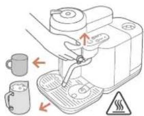 SAGE the Vertuo Creatista SVE850 - MILK COFFEE PREPARATION - 2