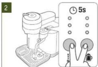 SAGE the Vertuo Creatista SVE850 - ES AJUSTE DE LA DUREZA DEL AGUA - 2