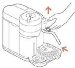 SAGE the Vertuo Creatista SVE850 - LIMPEZA DO SISTEMA DE EXTRAÇÃO DE CAFÉ - 11
