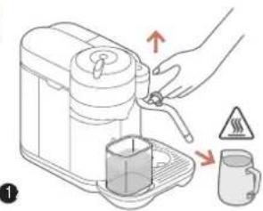 SAGE the Vertuo Creatista SVE850 - ERSTE INBETRIEBNAHME / REINIGUNGSVORGANG - 1
