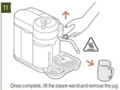 SAGE the Vertuo Creatista SVE850 - CLEANING THE STEAM WAND - 2