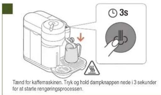 SAGE the Vertuo Creatista SVE850 - RENG∅RING AF DAMPDYSE - 1